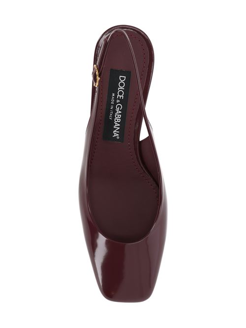 Pumps Jackie New con cinturino posteriore 40mm DOLCE&GABBANA | CG0913A103780342